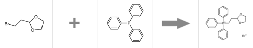 2-(1,3-二氧戊环-2-基)乙基三苯基溴化的制备