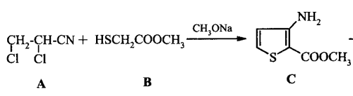 3-氨基噻吩-4-羧酸甲酯盐酸盐的制备