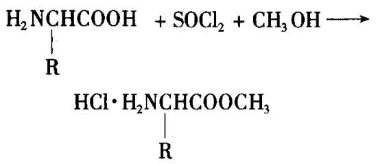 D-赖氨酸甲酯二盐酸盐的制备