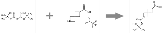 2-BOC-2-氮杂螺[3.3]庚烷-6-羧酸的制备