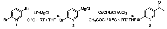 1-（6-氟吡啶）-2-乙酮的制备