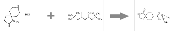 1-氧代-2,8-二氮杂螺[4,5]癸烷-8-甲酸叔丁酯的制备
