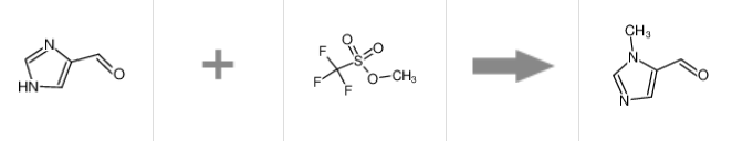 1-甲基-1氢-5-醛基-咪唑的制备