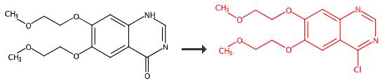 4-氯-6,7-二(2-甲氧基乙氧基)喹唑啉的合成与应用