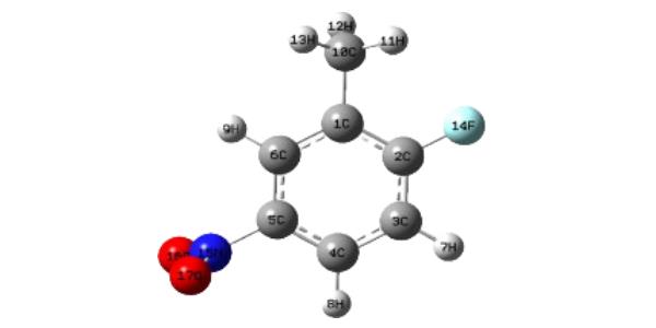 2-氟-5-硝基甲苯在非线性光学材料中有很大潜力