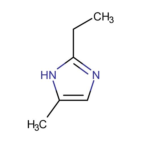 Fig2.Constitutional formula of 2-Ethyl-4-methylimidazole