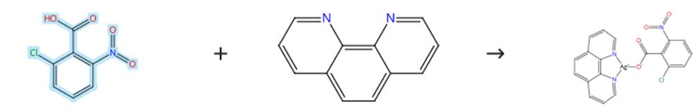 2-氯-6-硝基苯甲酸絡(luò)合金屬銀離子