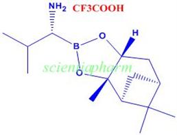 [3AS-[2(S*),3AA,4B,6B,7AA]]-六氢-3A,5,5-三甲基-ALPHA-(1-甲基乙基)-4,6-甲桥-1,3,2-苯并二氧硼烷-2-甲胺三氟乙酸盐,(R)-BoroVal-(+)-Pinanediol-CF3CO2H
