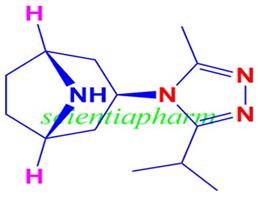 (1R,3s,5S)-3-(3-异丙基-5-甲基-4H-1,2,4-三唑-4-基)-8-氮杂双环[3.2.1]辛烷,(1R,3s,5S)-3-(3-Isopropyl-5-methyl-4H-1,2,4-triazol-4-yl)-8-azabicyclo[3.2.1]octane