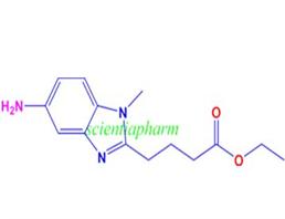 5-氨基-1-甲基-1H-苯并咪唑-2-丁酸乙酯,1-Methyl-5-amino-1H-benzimidazole-2-butanoic acid ethyl ester