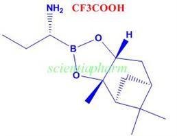 (AR,3AS,4S,6S,7AR)-ALPHA-乙基六氢-3A,5,5-三甲基-4,6-甲桥-1,3,2-苯并二氧硼烷-2-甲胺三氟乙酸盐,(R)-BoroAbu-(+)-Pinanediol-CF3CO2H