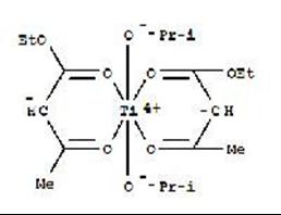 双(乙酰乙酸乙酯) 钛酸二异丙酯,(Z)-4-ethoxy-4-oxobut-2-en-2-olate,propan-2-olate,titanium(4+)