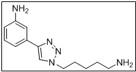 3-[1-(4-氨基丁基)-1H-1,2,3-三氮唑-4-基]苯胺三盐酸