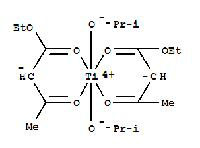 双(乙酰乙酸乙酯) 钛酸二异丙酯,(Z)-4-ethoxy-4-oxobut-2-en-2-olate,propan-2-olate,titanium(4+)