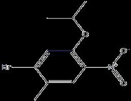 1-溴-5异丙氧基-2甲基-4-硝基苯,1-BroMo-5-isopropoxy-2-Methyl-4-nitrobenzene