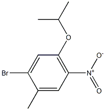 1-溴-5异丙氧基-2甲基-4-硝基苯,1-BroMo-5-isopropoxy-2-Methyl-4-nitrobenzene