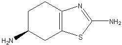 (6S)-2,6-二氨基-4,5,6,7-四氫苯并噻唑,(S)-4,5,6,7-Tetrahydro-2,6-benzothiazolediamine