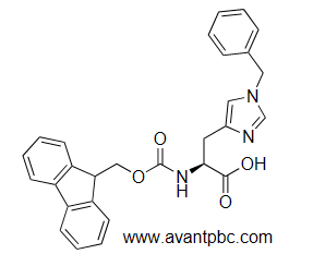 Fmoc-苄基-组氨酸Fmoc-His(Bzl)-OH 84030-19-3,Nα-Fmoc-N(im)-benzyl-L-histidine
