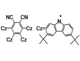 3,4,5,6-四(3,6-二叔丁基-9-咔唑基)-对苯二腈,3,4,5,6-tetrakis(3,6-di-t-Butylcarbazol-9-yl)- 1,2-dicyanobenzene