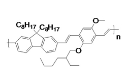 聚[(9,9-二正辛基芴基-2,7-亚苯基乙撑)-alt-(2-甲氧基-5-(2-乙基己氧基)-1,4二基)],Poly[(9,9-dioctylfluorenyl-2,7-diyl)-alt-(2-methoxy-5-(2-ethylhexyloxy)phenylenevinylene-1,4-diyl)]