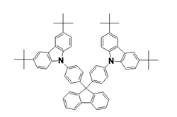 9,9-二-4,4’- (3,6-二叔丁基咔唑基)-苯基芴,9,9-di(4,4’-bis(3,6-Di-tert-butyl-9H-carbazole)-phenyl)-9H-fluorene