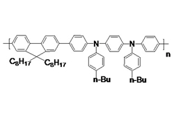 聚[(N,N’-(4-正丁基苯基)-N,N’-二苯基-1,4-苯二胺)-alt-(9,9-二正辛基芴基-2,7-二基)],Poly[(N,N'-bis(4-butylphenyl)-N,N'-diphenyl-1,4-benzenediamine)-alt-(9,9-dioctylfluorene-2,7-diyl)]