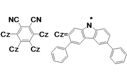 3,4,5,6-四(3,6-二苯基-9-咔唑基)-对苯二腈,3,4,5,6-tetrakis(3,6-diphenylcarbazol-9-yl)- 1,2-dicyanobenzene