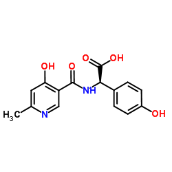 D-α-(6-甲基-4-羟基烟酰胺)-p-羟基苯基乙酸,2-(4-Hydroxy-6-methylnicotinamido)-2-(4-hydroxyphenyl)acetic acid