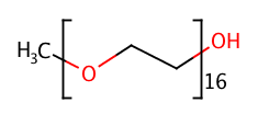 十六乙二醇单甲醚,mPEG16-OH