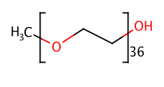三十六甘醇单甲醚,mPEG36-OH