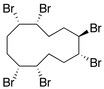 Alpha-六溴环十二烷,(1R,2S,5R,6R,9R,10S)-rel-1,2,5,6,9,10-Hexabromocyclododecane