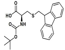 N-α-叔丁氧羰基-S-(9-芴甲基)-D-半胱氨酸