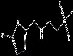 N-[(5-溴-2-呋喃基)甲基]-2-(甲基磺酰基)乙胺,N-[(5-Bromo-2-furyl)methyl]-2-(methylsulfonyl)ethanamine