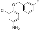 3-氯-4-(3-氟苄氧基)苯胺,3-Chloro-4-(3-fluorobenzyloxy)aniline