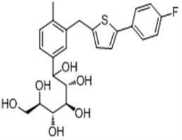卡格列净杂质C,(2S,3R,4R,5R)-1-(3-((5-(4-fluorophenyl)thiophen-2-yl)methyl)-4-methylphenyl)hexane-1,2,3,4,5,6-hexaol