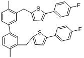 卡格列净杂质E,5,5'-((4,4'-dimethyl-[1,1'-biphenyl]-3,3'-diyl)bis(methylene))bis(2-(4-fluorophenyl)thiophene)