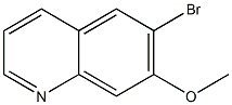 6-溴-7-甲氧基喹啉,6-bromo-7-methoxyquinoline