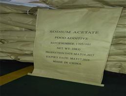 Technical Grade Food Grade Pharmaceutical Grade Sodium Acetate Trihydrate