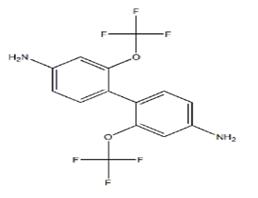 2,2'-bis-trifluoromethoxy-biphenyl-4,4'-diamine(BTMBD)