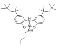 2,2'-Thiobis(4-tert-octylphenolato)-n-butylamine nickel(II)