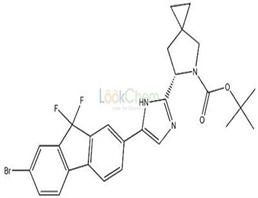 (6S)-6- [5-(7-Bromo-9,9-difluoro-9H-fluoren-2-yl)-IH-imidazol-2-yll-5-azaspiro