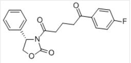 (S)-1-(4-fluorophenyl)-5-(2-oxo-4-phenyloxazolidin-3-yl)pentane-1,5-dione