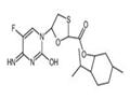 (2R,5S)-5-(4-amino-5-fluoro-2-oxo-1(2H)-pyrimidinyl)-1,3-Oxathiolane-2-carboxylic acid, (1R,2S,5R)-5-methyl-2-(1-methylethyl)cyclohexyl ester pictures