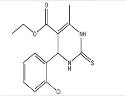 5-PyriMidinecarboxylic acid,4-(2-chlorophenyl)-1,2,3,4-tetrahydro-6-Methyl-2-thioxo-, ethyl ester