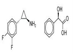 (1R,2S)-2-(3,4-Difluorophenyl)cyclopropanamine (2R)-Hydroxy(phenyl)ethanoate