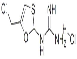 N-((4-Chloromethyl)-2-thiozolyl)guanidine hydrochloride