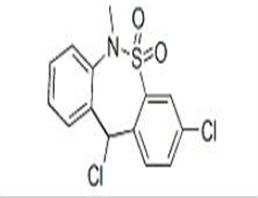 3,11-Dichloro-6,11-dihydro-6-methyld26638-66-4ibenzo[c,f][1,2]thiazepine 5,5-dioxide
