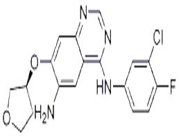 4-QuinazolinaMine, N-(3-chloro-4-fluorophenyl)-6-nitro-7-[[(3S)-tetrahydro-3-furanyl]oxy]-