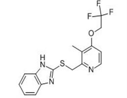 	2-[3-Methyl-4-(2,2,2-trifluoroethoxy)-2-pyridinyl]methylthio-1H-benzimidazole