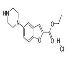 5-(1-piperazinyl)-2-Benzofurancarboxylic acid ethyl ester Monohydrochloride